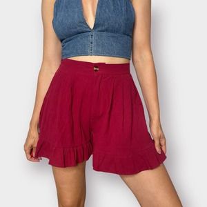 Burgundy‎ Culottes